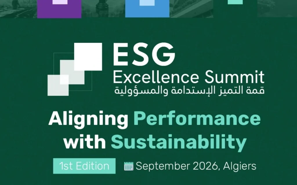 ESG Excellence Summit 2026 : Première édition algérienne à Alger